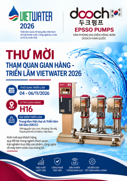 Invitation to Visit DOOCH – EPSSO PUMPS at VIETWATER 2026